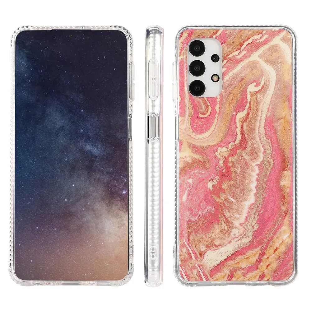 

Marbling Soft Mobile Phones Shell Case For Samsung A 12 22 32 52 72 82 5G S 21 22 FE Plus Ultra Note 20 Smartphone Back Cover
