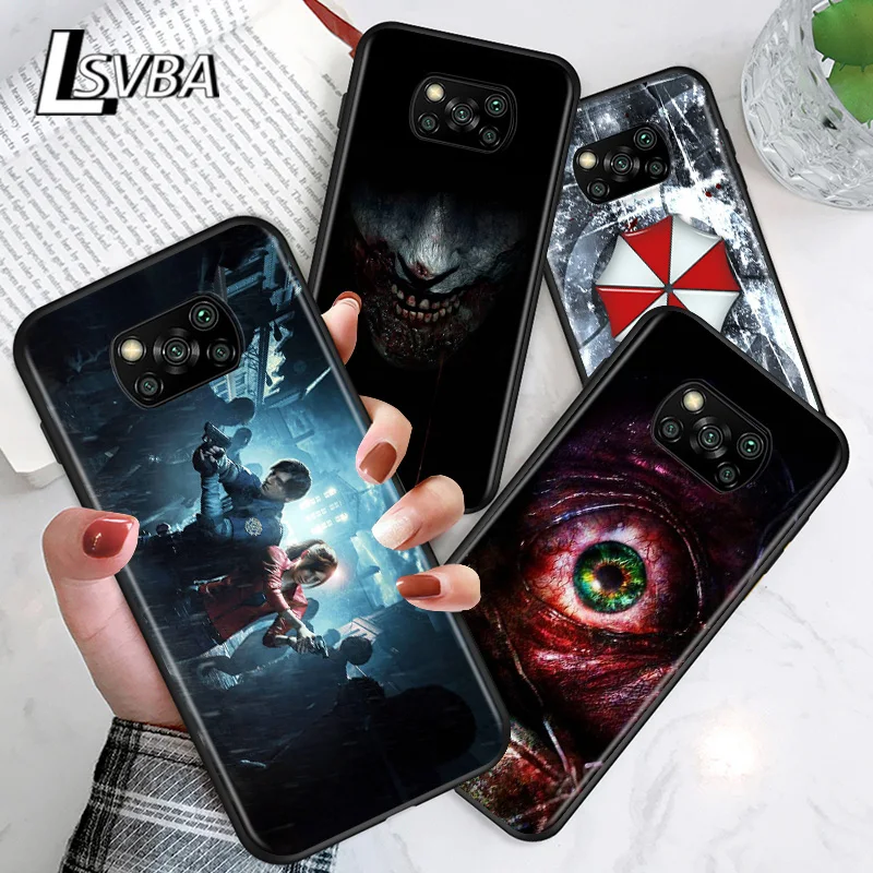 

Cool Biohazard Umbrella For Xiaomi Poco C3 M3 M2 X3 NFC X2 F3 F2 Pro F1 Mi Play Mix 3 A2 Lite A1 6 5 Pro Phone Case