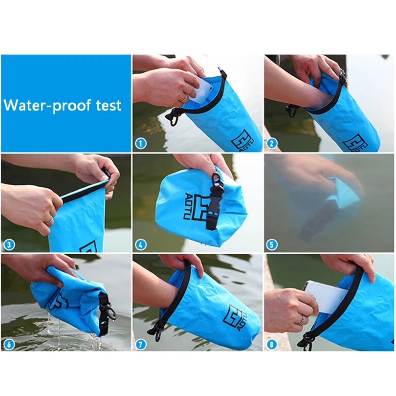 

1.5L Waterproof Dry Bag Sack Ocean Phone Pack Floating Boating Kayaking Camping Swimming Canoeing dlya plyazha Beach Drybag A40