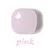 pink Фирменные ювелирные изделия из чистого 925 пробы серебра для женщин, цветные кольца ярких цветов с кристаллами, милые кольца из желе, серебряные ювелирные изделия - Цвет основного камня: pink