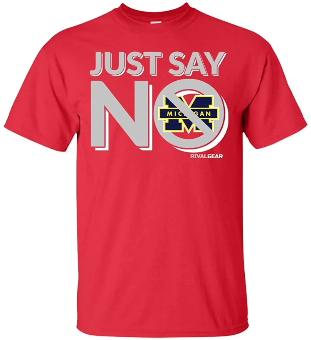 

Just Say No T-Shirt New Arrivals 2020 Summer Mens Cool Tee Breathable Cotton Short Sleeve TShirt