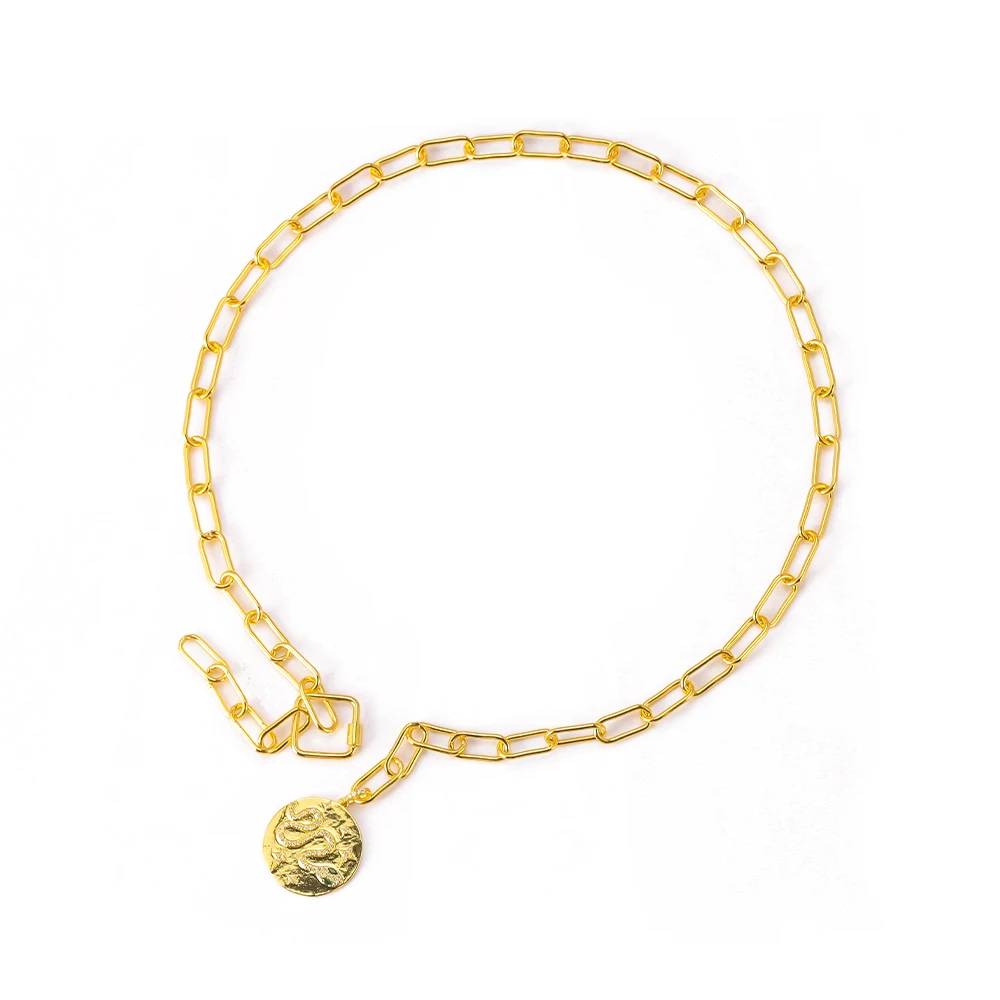 Хип-хоп цепочка на шею в стиле панк Подвеска &quotзамок&quot Женский Мужской