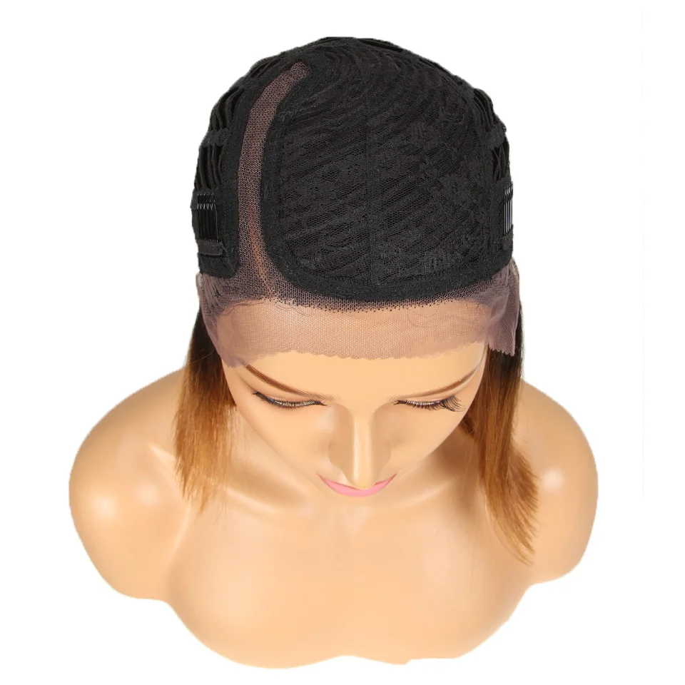 Парики из человеческих волос Trueme L Part черные парики с фронтальным кружевом для