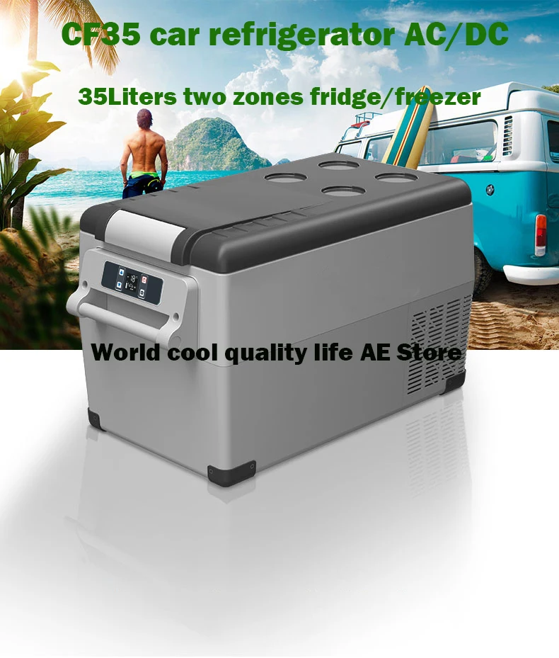 35L Авто ACDC12/24V Портативный кемпинг стол для пикника на открытом воздухе колесах