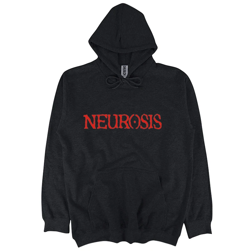 Новая Металлическая толстовка с логотипом рок группы Neurosis Мужская Черная