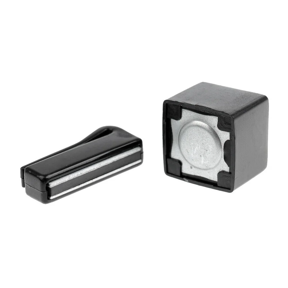 Снукер держатель мела для кия черная притягательная Пластик мини наконечник