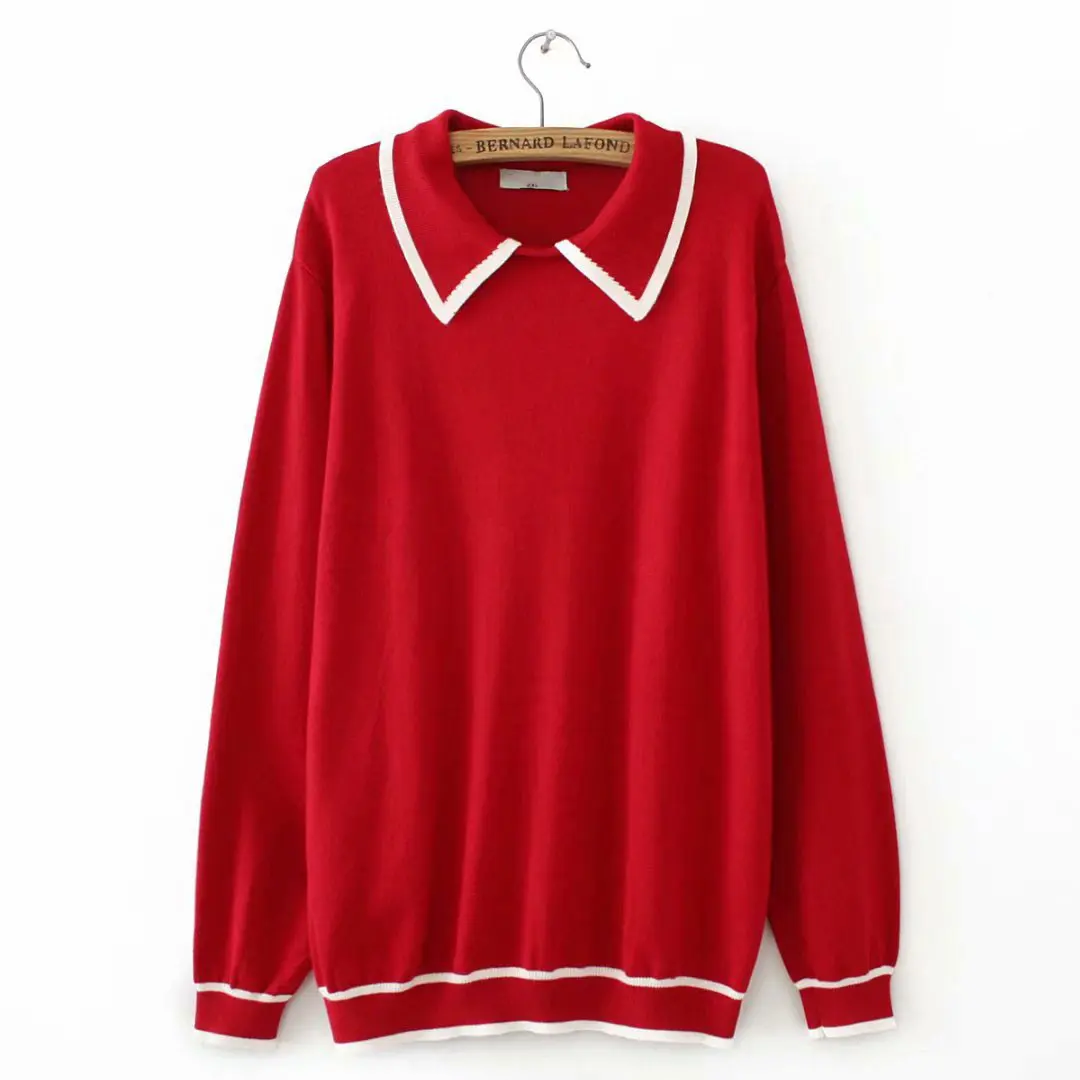 Повседневные женские свитера размера плюс Осень-зима 2019 Модные свободные