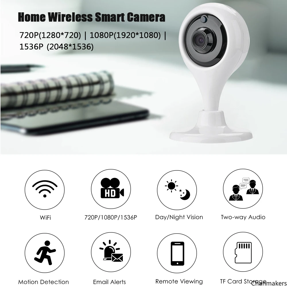 

HD Wifi IP Camera IP P2P surveillace camera smart infrared Surveillance Camera Home Security Network CCTV Camera Baby Monitor