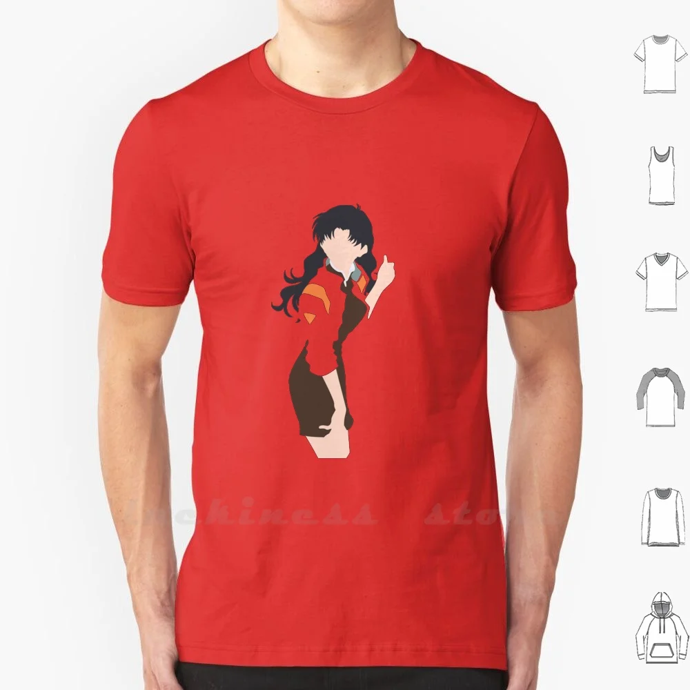 Футболка Misato Katsuragi, хлопковая 