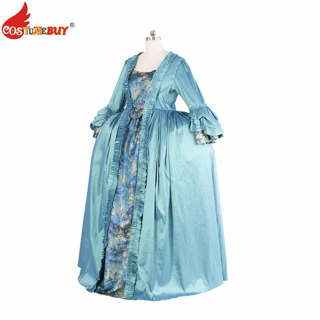 Вечернее платье в стиле ретро Версаль Антуанетта барокко рококо мантия для