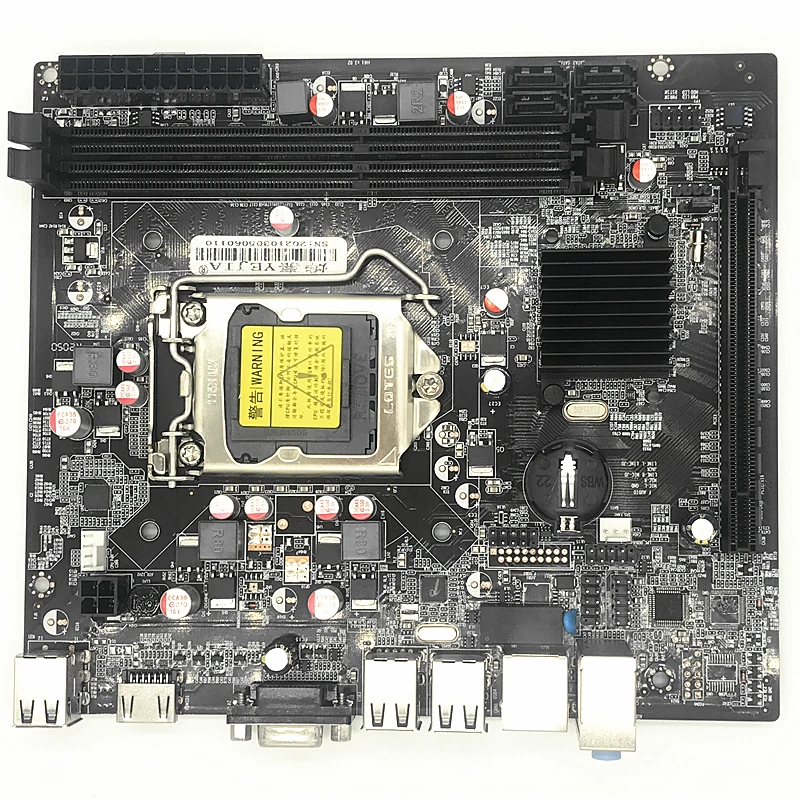 H61LGA1155 pin motherboard supports dual-core/quad-core I3 2120 I5 3470and other CPUs