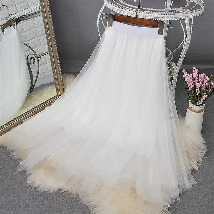 2018 Высокая Талия Для женщин Длинная юбка Цветочный принт в полоску летние синие