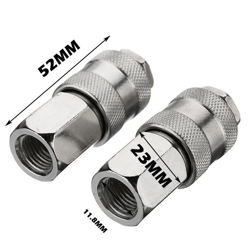 2 шт. Разъем Воздух быстро 1/4 BSP евро компрессор гнездовые разъемы Quick Release