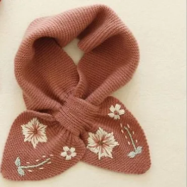 Кашемировый однотонный зимний шарф Naizaiga для мальчиков и девочек