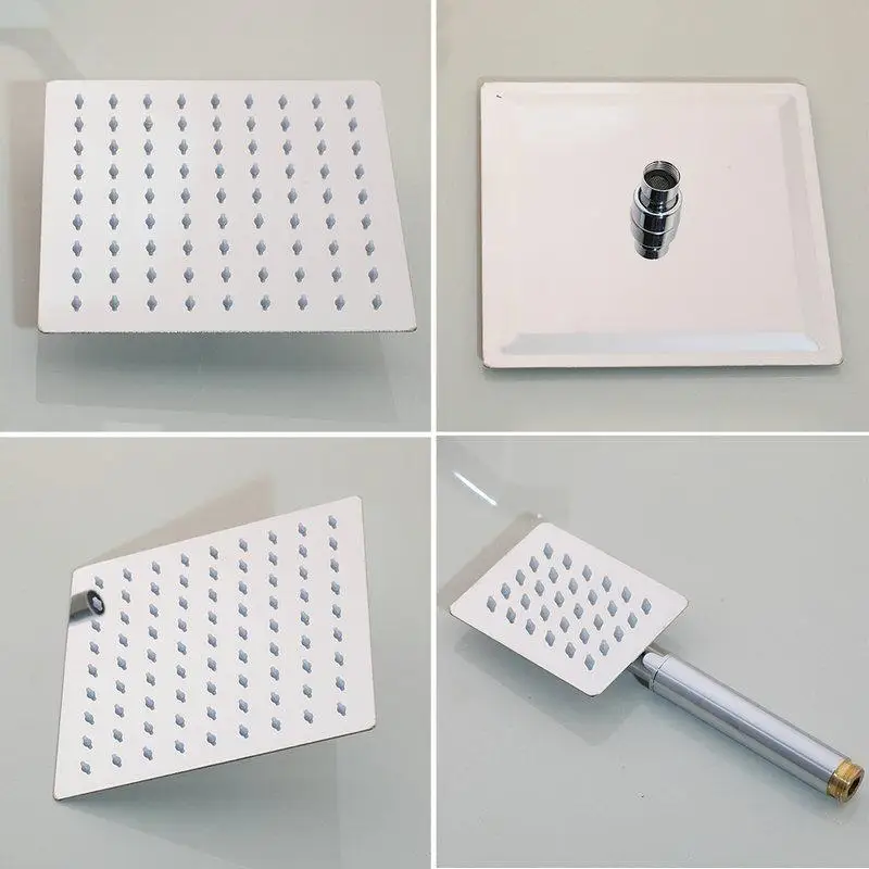 Смеситель для душа с дождевой насадкой однорычажный смеситель полкой хранения