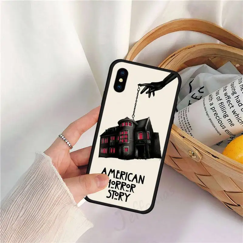 

AHS American Horror Story TV series Phone Case for iPhone 11 12 pro XS MAX 8 7 6 6S Plus X 5S SE 2020 XR