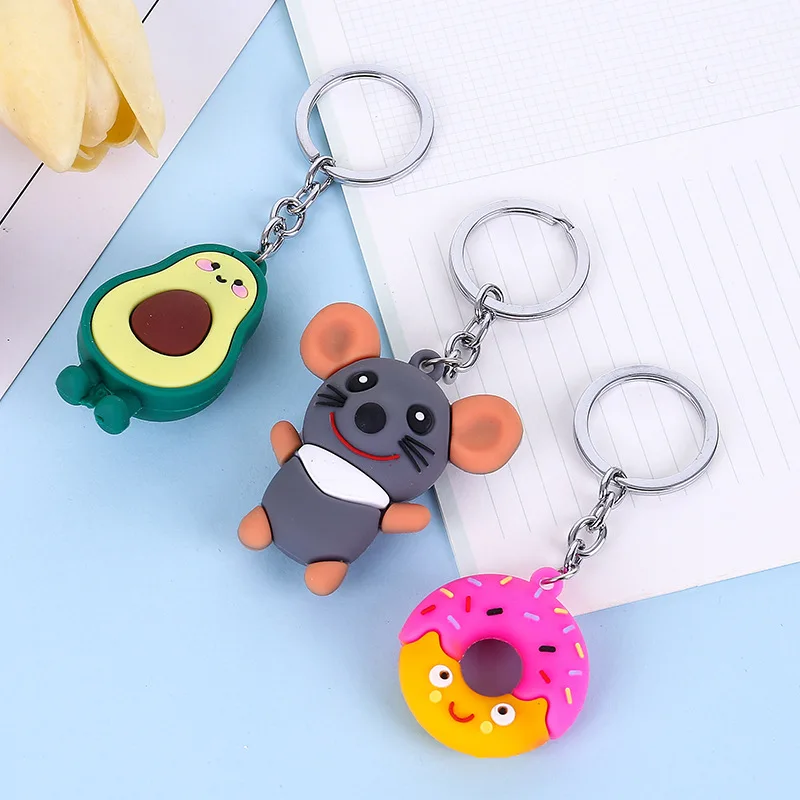 

1 шт., брелок для ключей, из ПВХ