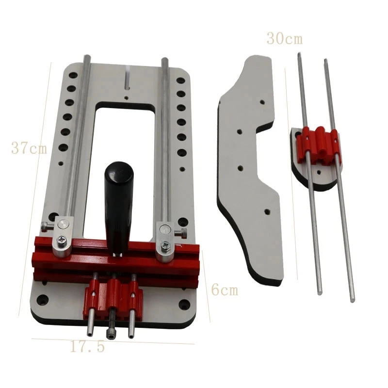 New Woodworking Locator Engraving Machine Locator Adjustable Punching Locator Drilling Template Mini Desktop Woodworking Tool