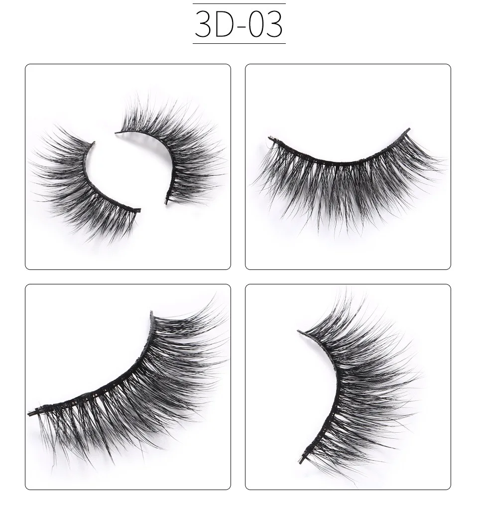 Clotobeauty натуральные накладные ресницы 3D норковые ресницы ручная работа длинные толстые объемные ресницы для наращивания макияжа Eyelashes-3D