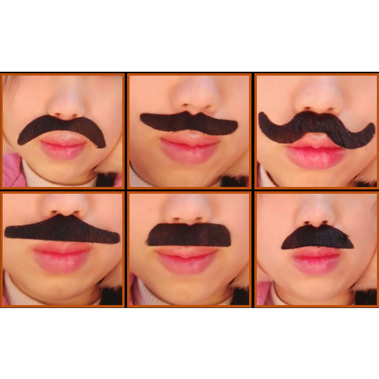 Behogar 12 шт. бороды 6 платок глазная повязка пирата из мультфильма Капитан Америка