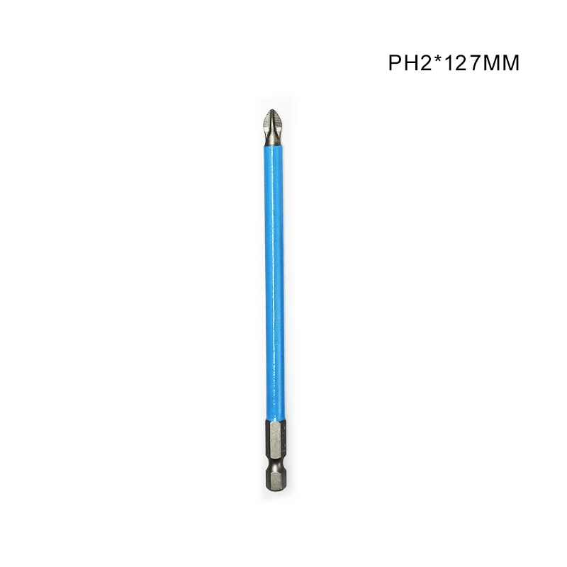 127mm SWDPORT PH2 противоскользящее сверло для электродрели магнитные ручные инструменты биты точность шестигранный хвостовик 50 мм 65 мм 70 мм 90 мм 127 мм 150 мм бит - Цвет: 127mm
