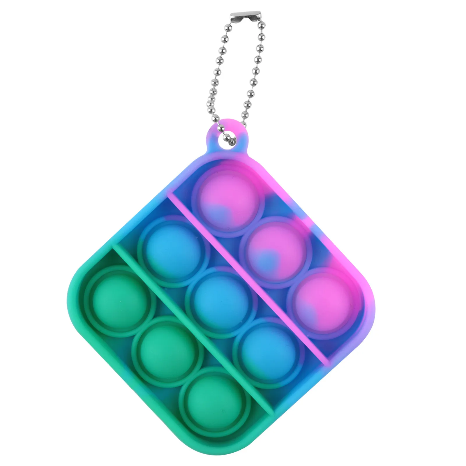 

Bubble popet Anti Stress Enfant poppet Fidget Toy Autism Special Needs Push Bubble Decompression Toys Keychain bola antiestrés