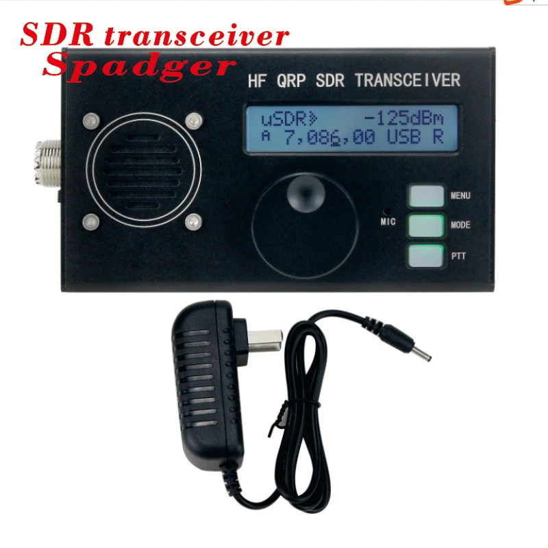 

USDX 8-полосный SDR все режимы USB, LSB, CW, AM, FM HF SSB QRP приемопередатчик QCX-SSB + батарея