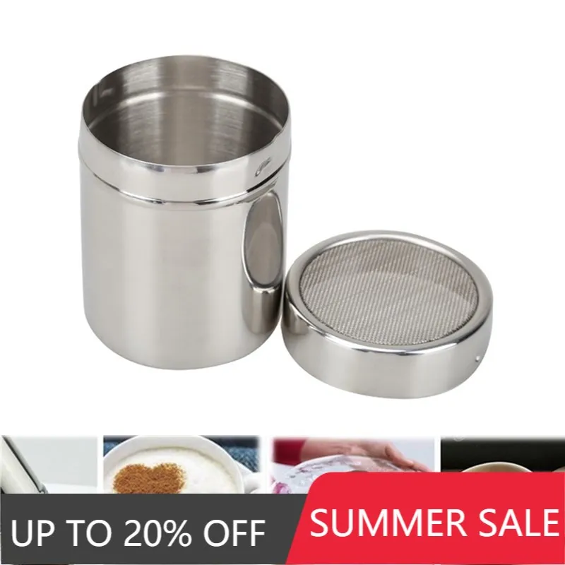 Сито из нержавеющей стали для муки соли глазировки сахара древесины какао