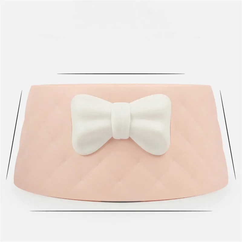 

1 Pcs Pet Dog Feeding Food Bowl Puppy Bowknot Decor Feeder Bowls Prevent Obesity Dogs Supplies