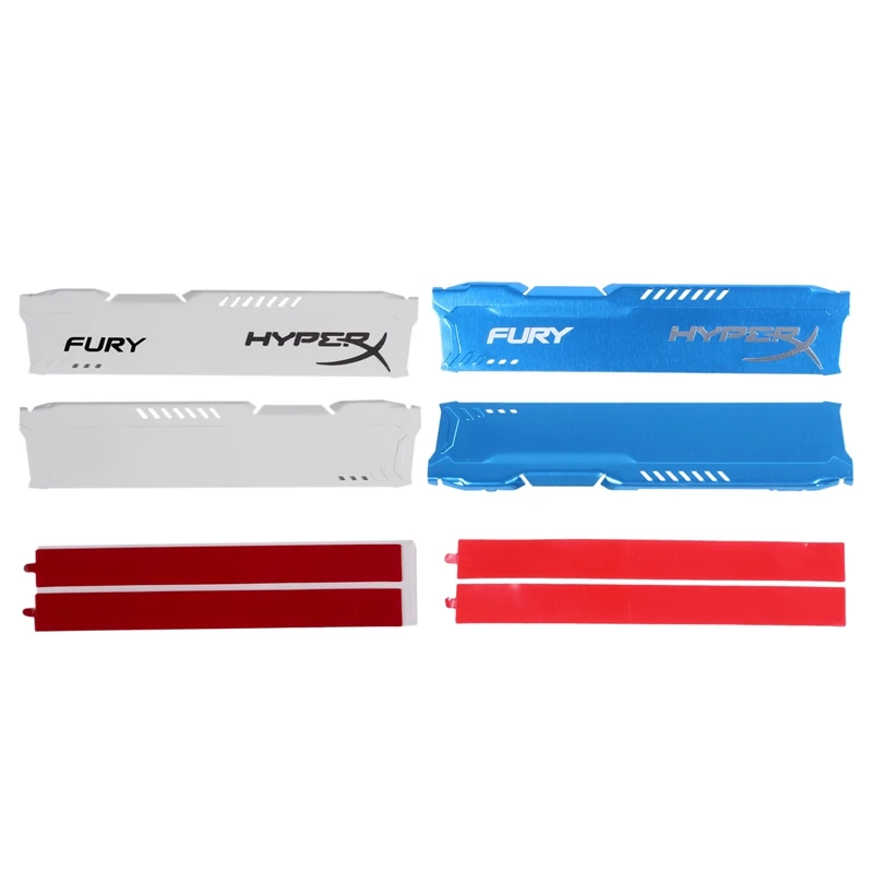 

2 шт. радиатор теплоотвод ОЗУ для RAM DDR3 охладитель памяти Охлаждающий радиатор Настольный радиатор памяти DDR2 DDR3 DDR4, белый и синий