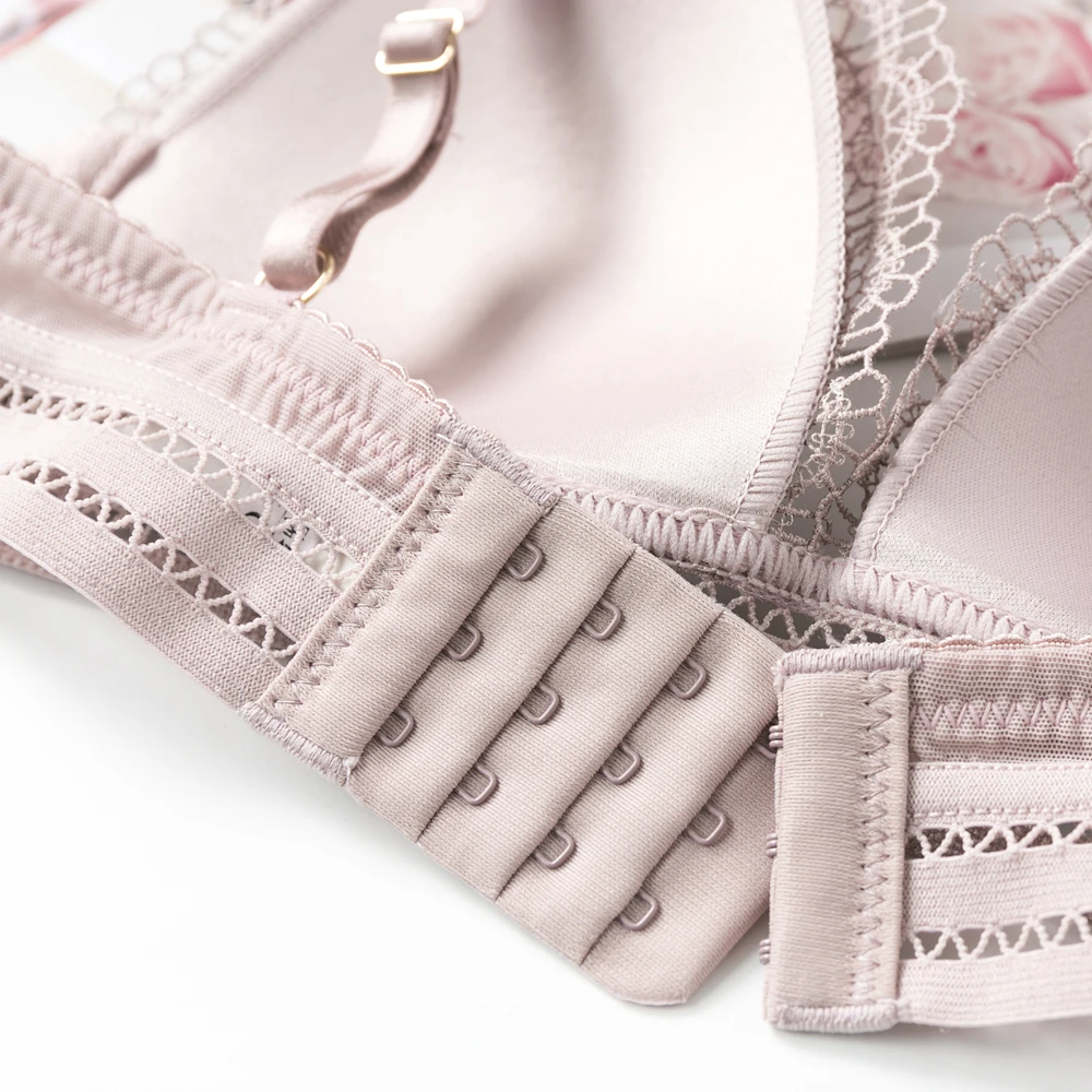 1/2 шт Французский Стиль Бралетт бесшовный глубокий v образный вырез кружевной