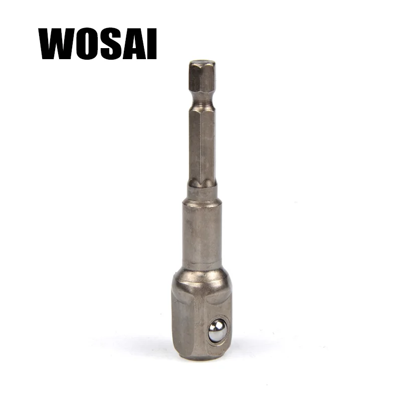 WOSAI 3 шт./компл. хром ванадиевая сталь Сталь гнездо адаптера шестигранным