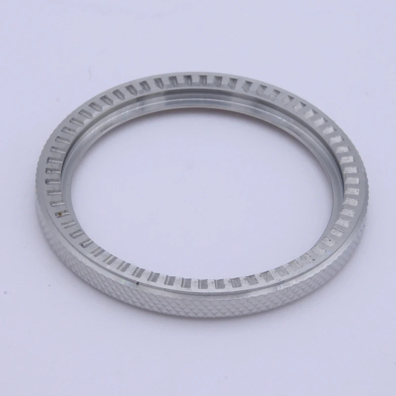 Seiko SKX007 SKX009 SKX011 SKX171 SKX173 SRPD стиль Модный Безель Серебристая полированная отделка
