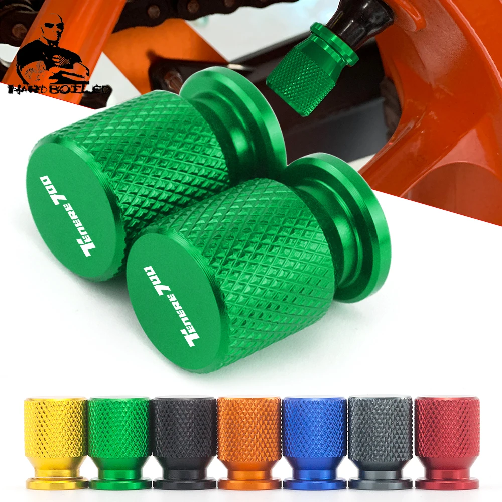 

1 Pair For Yamaha Tenere 700 Tenere700 2019 2020 Motorcycle Accessories Aluminum Wheel Tire Valve Stem Caps CNC Airtight Covers