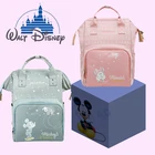 Оригинальные сумки для подгузников Disney, водонепроницаемый рюкзак с Микки Маусом, Детская сумка для мам, сумка для подгузников для ухода за ребенком, дорожная сумка для мамы