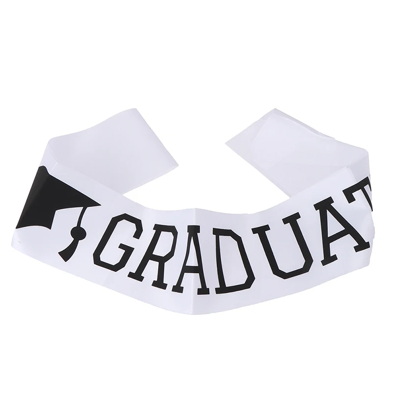 

I Graduated Satin Graduate Gift Celebration Photo Props Stylish