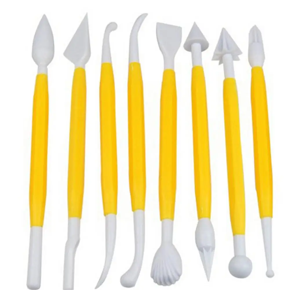 8 шт. инструмент для вырезания торта из помадки инструменты украшения