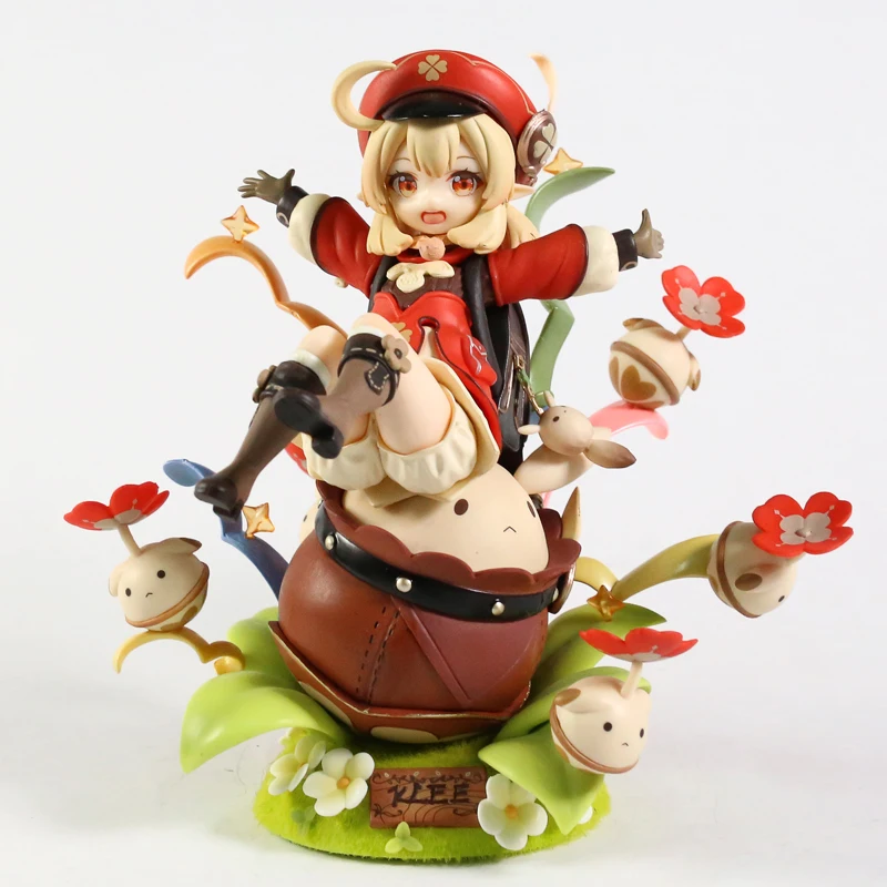 

Genshin Impact Klee Spark Knight Ver. Масштаб 1/7, фигурка, ПВХ Модель, игрушка, украшение, аниме, фигурка, подарок