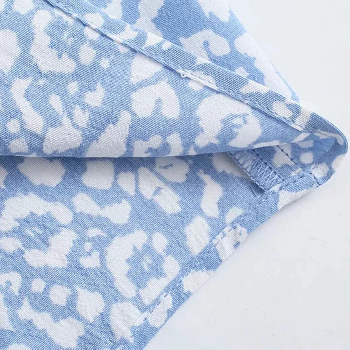 

Vintage V Neck Long Sleeve Mini Floral Dresses DLQZ393