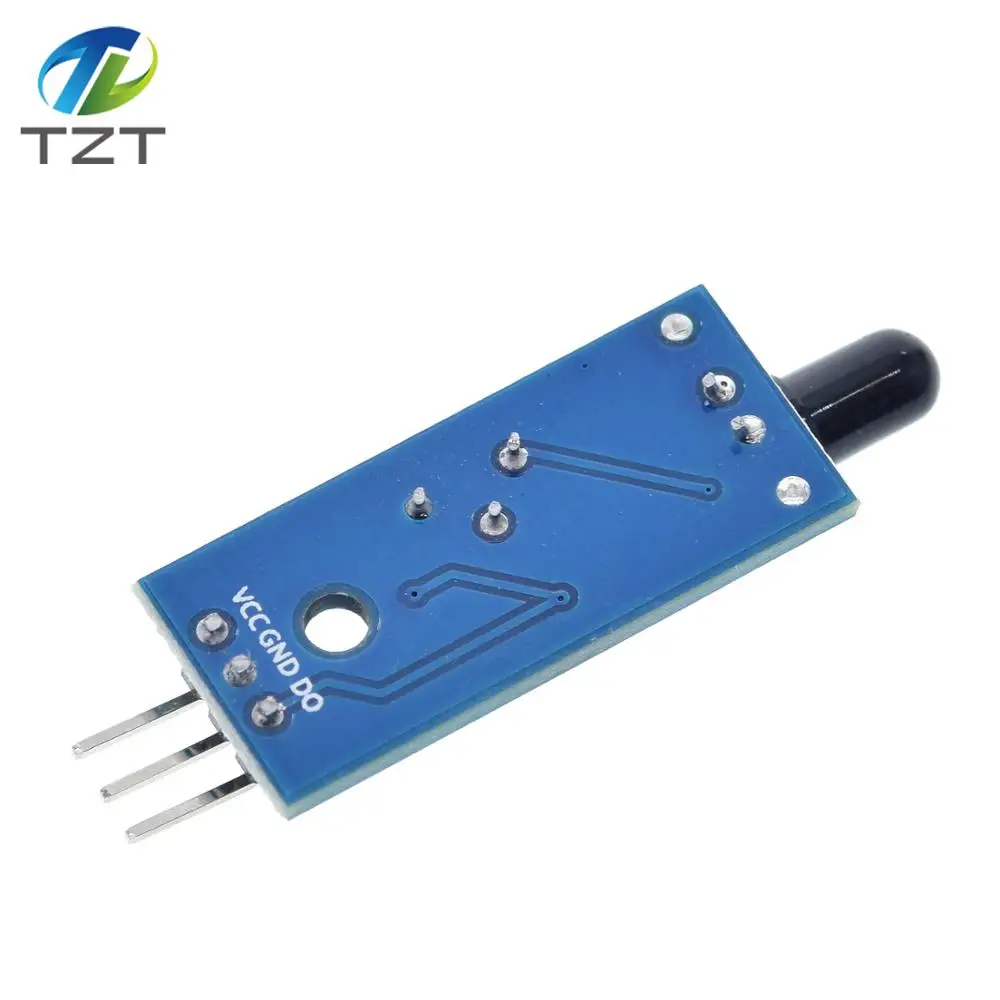 LM393 4 контактный ИК модуль датчика обнаружения пламени детектор огня