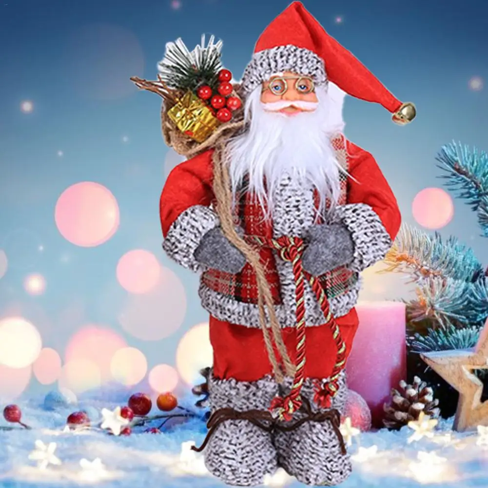 Рождественская большая кукла украшение елка инновационный Санта снеговик