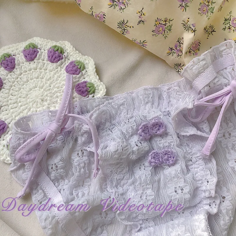 

Японские дамские стереоскопические кружевные сексуальные женские трусики с бантом, милые трусики в стиле Лолиты, мягкие восковые трусики и...