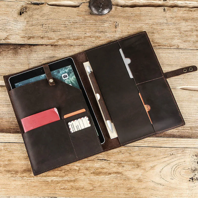 Роскошный Ретро чехол из коровьей кожи для ipad 9 7 планшета сумка ноутбука|Чехлы