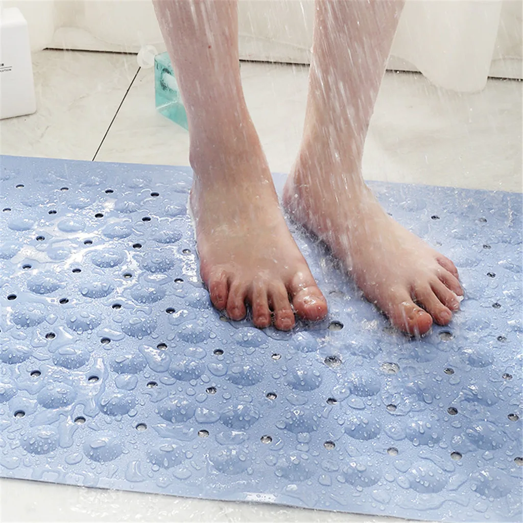 Strong Large Anti Non Slip Suction Bath Shower Mat Cups Non-slip Bathtub Foot Massages Cushion Bathroom Floor |