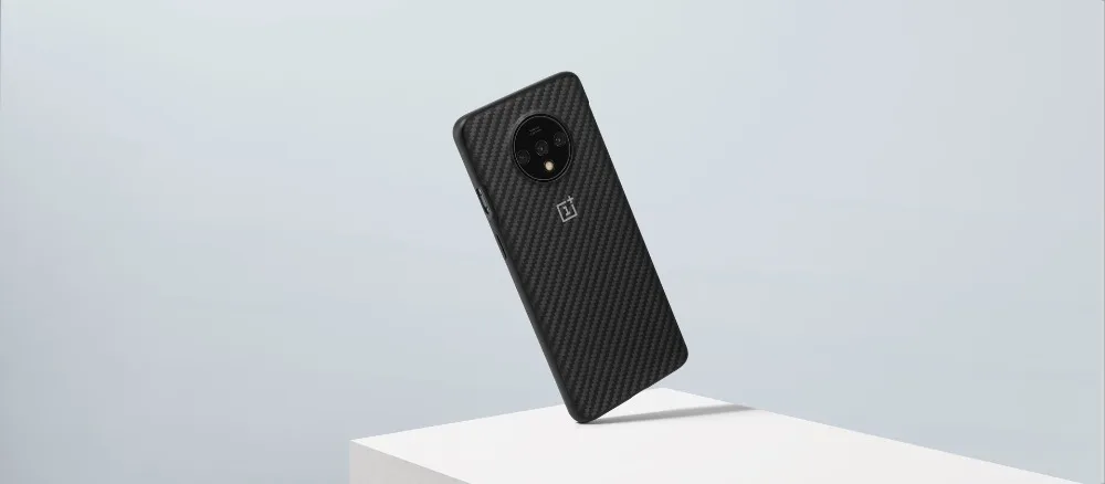 Чехол-бампер для OnePlus 7T официальный материал кевлар+ ТПУ полная защита Официальный чехол-накладка