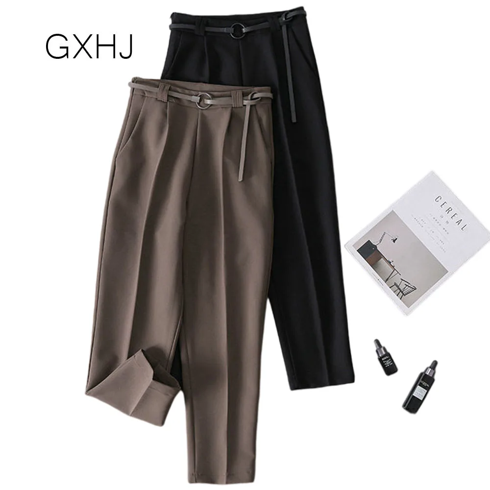 

2021 spring and summer new straight suit pants women are thin and versatile casual pants women fashion trend long pants LHJ217
