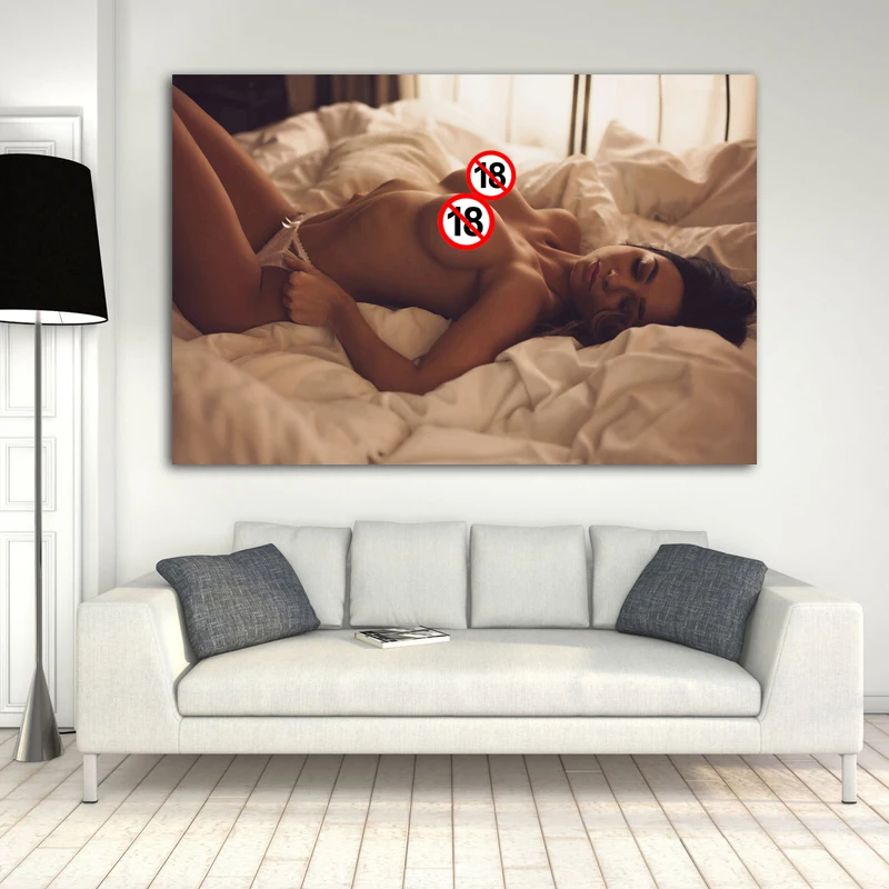 Плакаты с изображением девушек на холсте для домашнего декора | Дом и сад