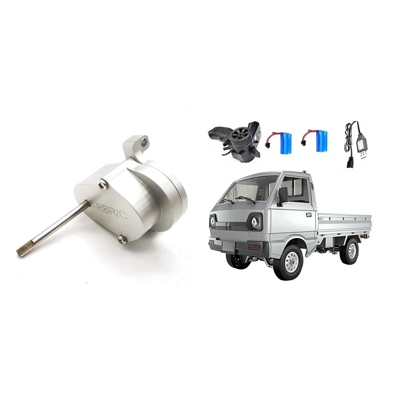 

1 Set Simulation Drift Truck Climbing Car LED Light Rc Car Toys & 1 Pcs Metal Transmission Gearbox