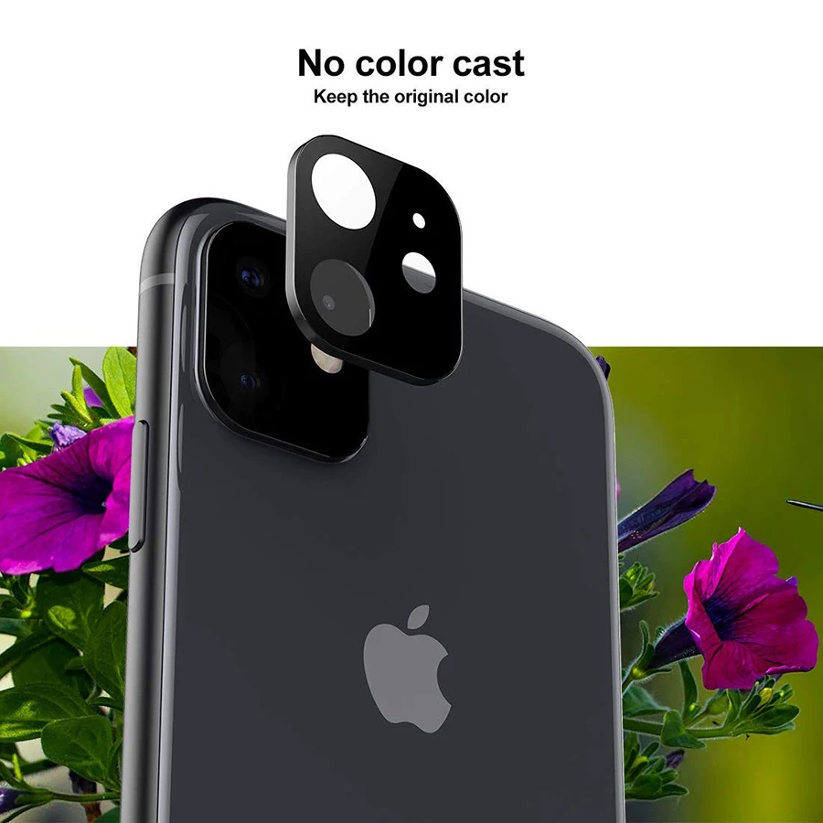 2 шт. Защитная пленка для объектива камеры для iPhone 11 Pro Max Защита от царапин отпечатков пальцев для объектива камеры для iPhone 11 Pro Max