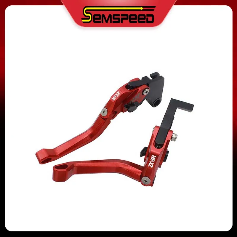 

Motorcycle Brakes CNC Aliuminum Adjustable Clutch Brake Lever For Kawasaki ZX-6R ZX6R ZX636R ZX6RR 2000 2001 2002 2003 2004